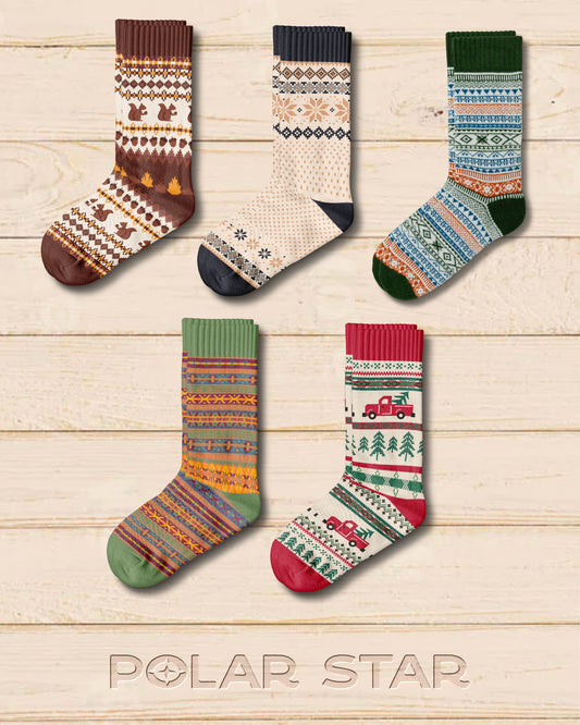 Pack 5x Chaussettes (Voyage Intemporel)