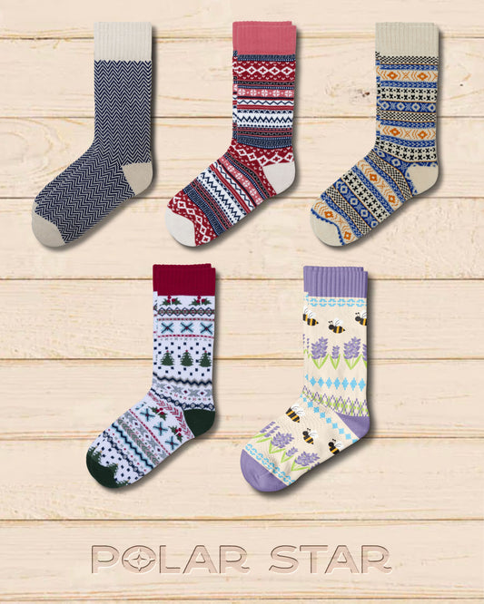 Pack 5x Chaussettes (Nature Colorée)