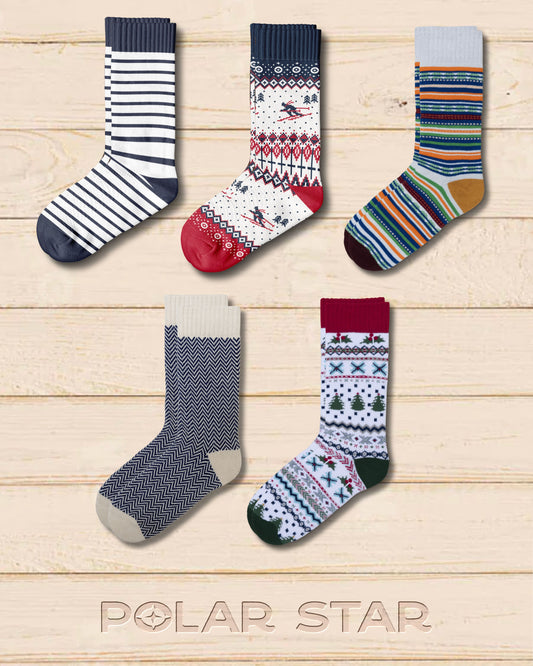 Pack 5x Chaussettes (Hiver Stylé)